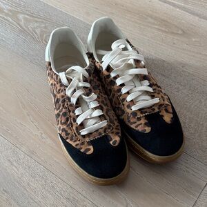 Cole Haan Leopard Print Sneakers with White Laces